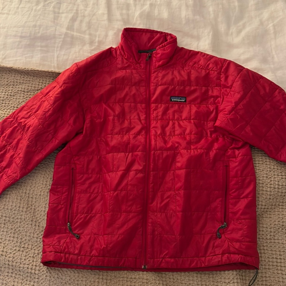 Patagonia Red Nanopuff Jacket Medium